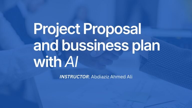 Proposal writing and business planning with AI